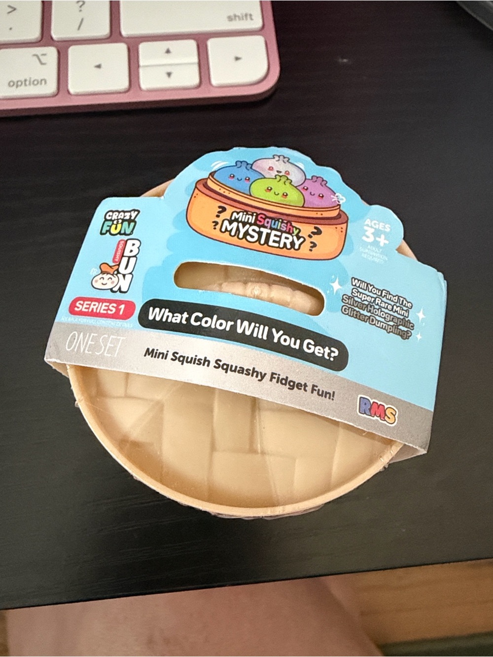 RMS- Crazy fun- mini squishy mystery dumpling- series 1 SEALED.
